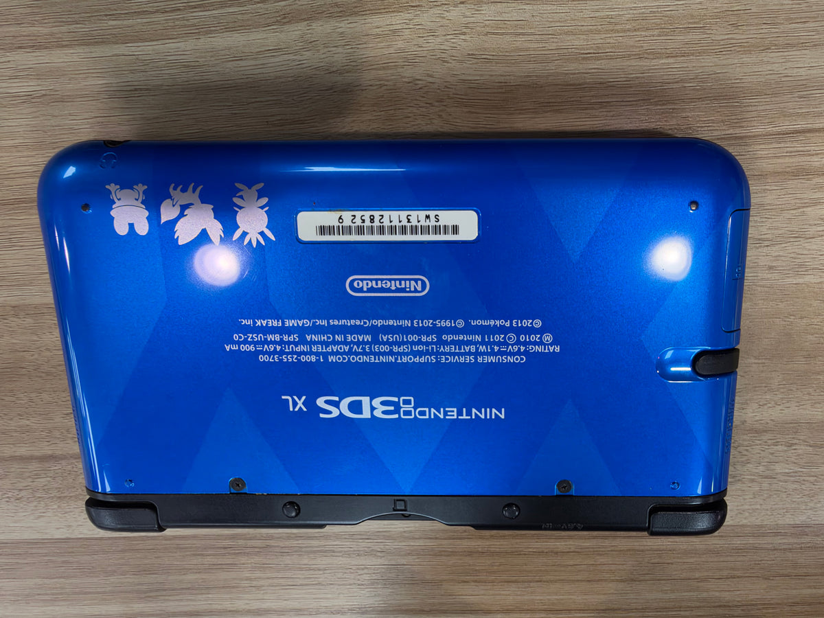 Nintendo Pokémon X & Y Limited Edition 3DS XL (BLUE) Handheld Console