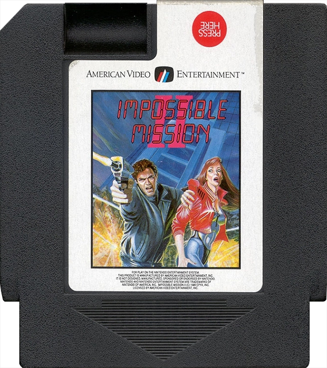 Impossible Mission II - Nintendo NES