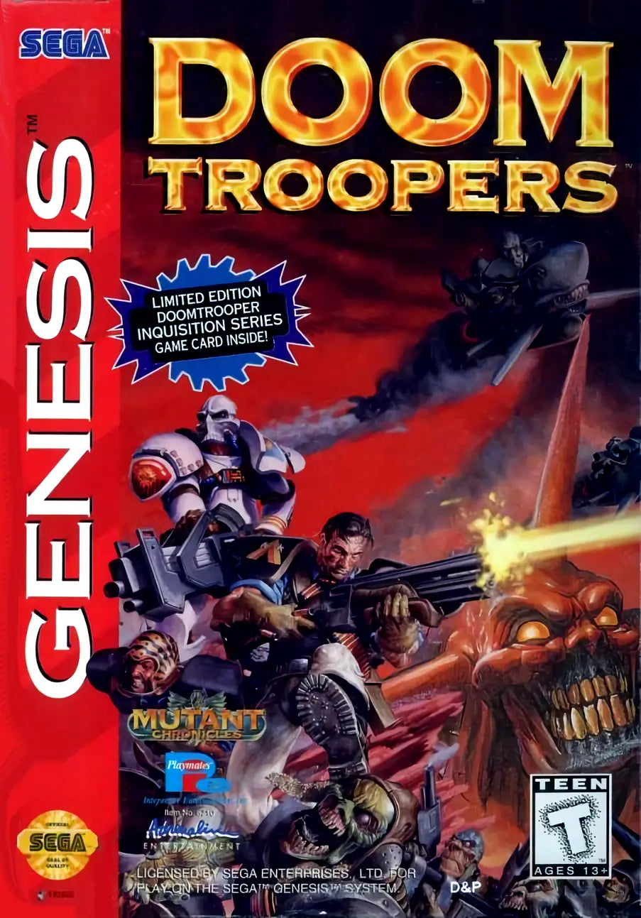 Doom Troopers - Sega Genesis