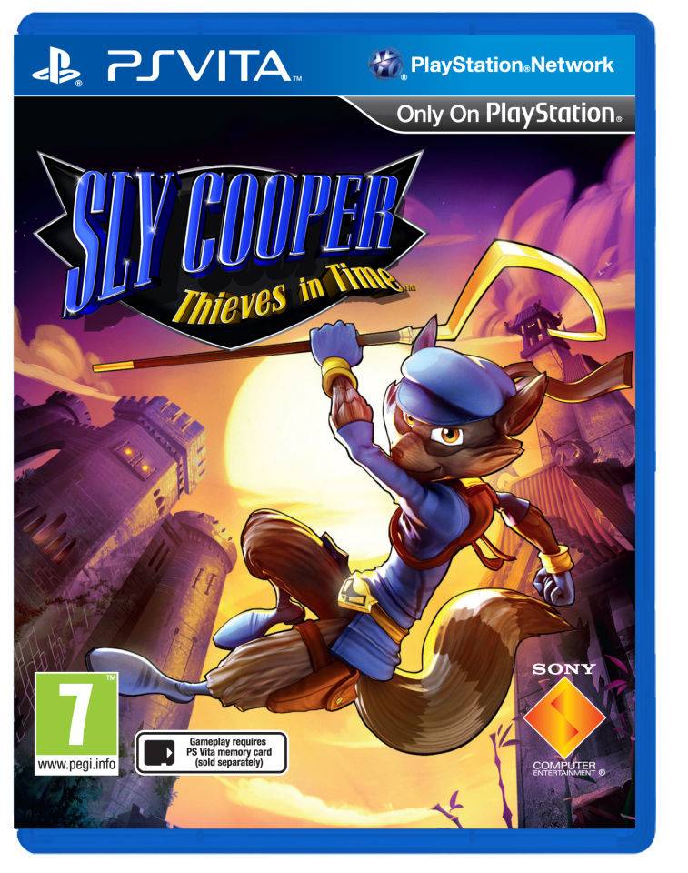 Sly Cooper Thieves In Time - Sony PS Vita
