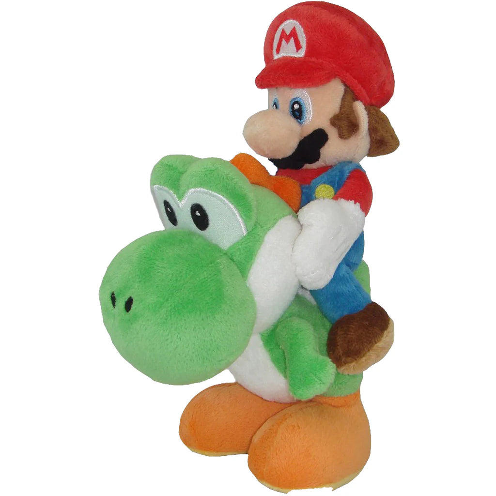 Mario and Yoshi 9" Plush
