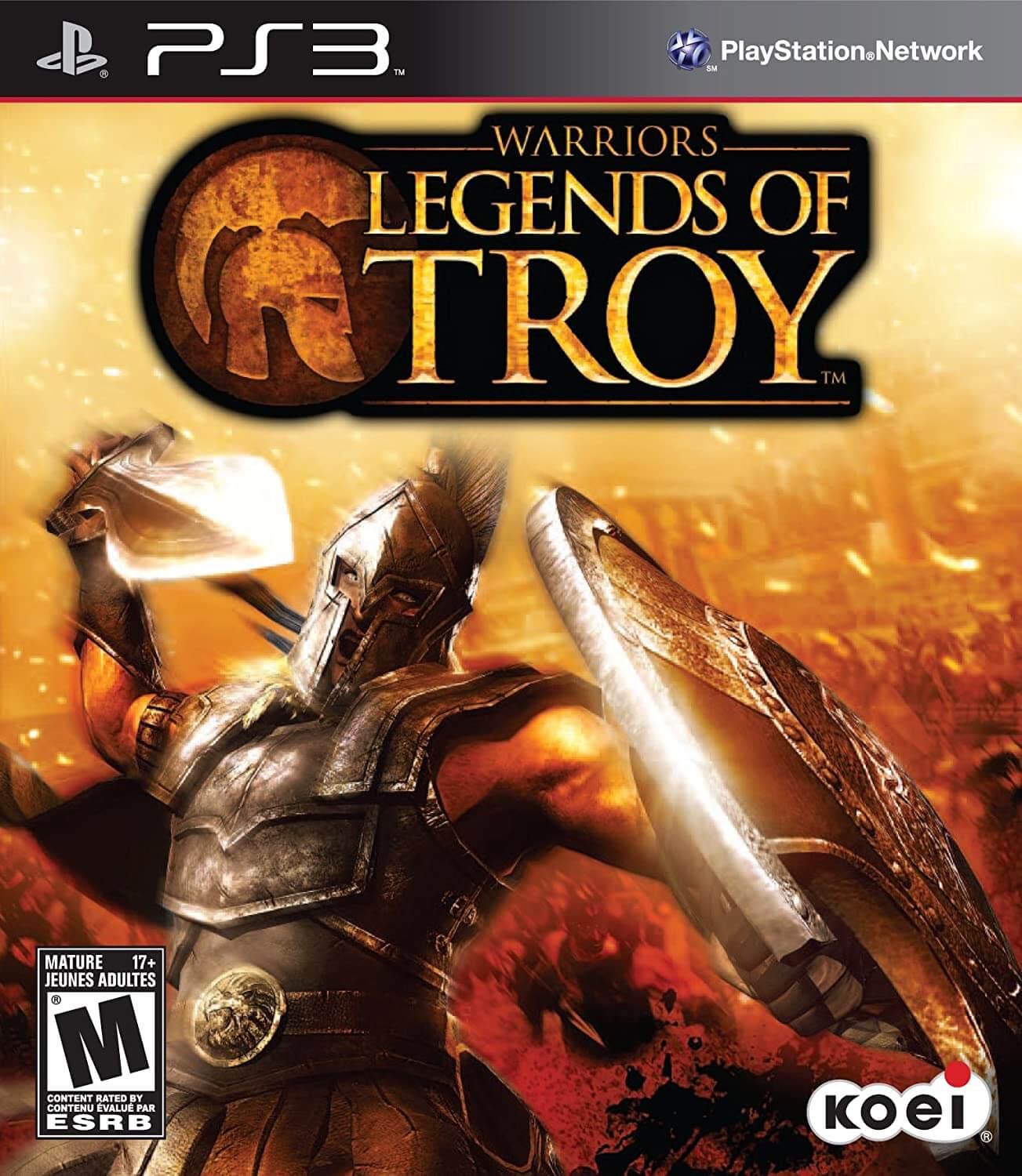 Warriors Legends of Troy - Sony PlayStation 3 (PS3)