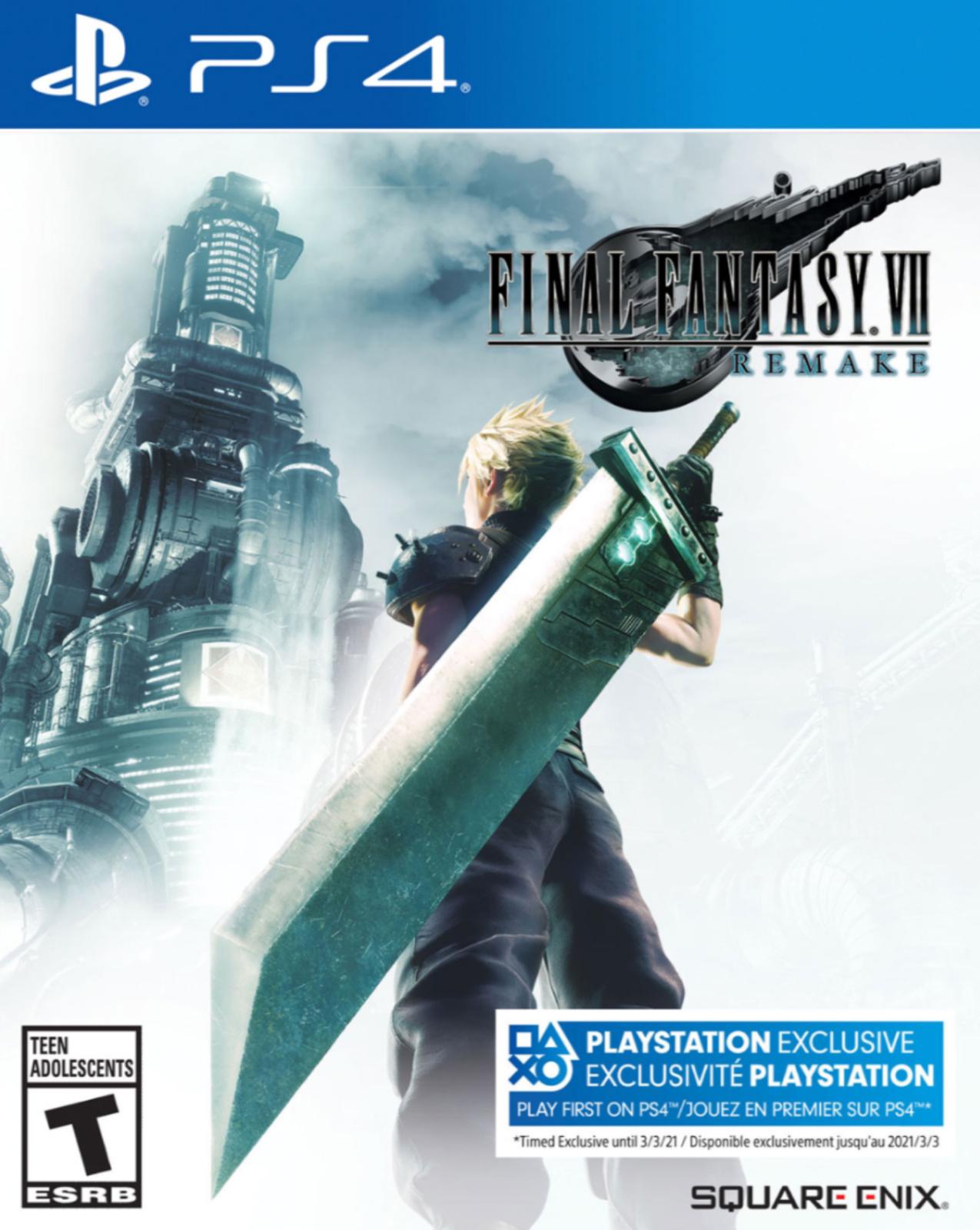 Final Fantasy VII Remake - Sony PlayStation 4 (PS4)
