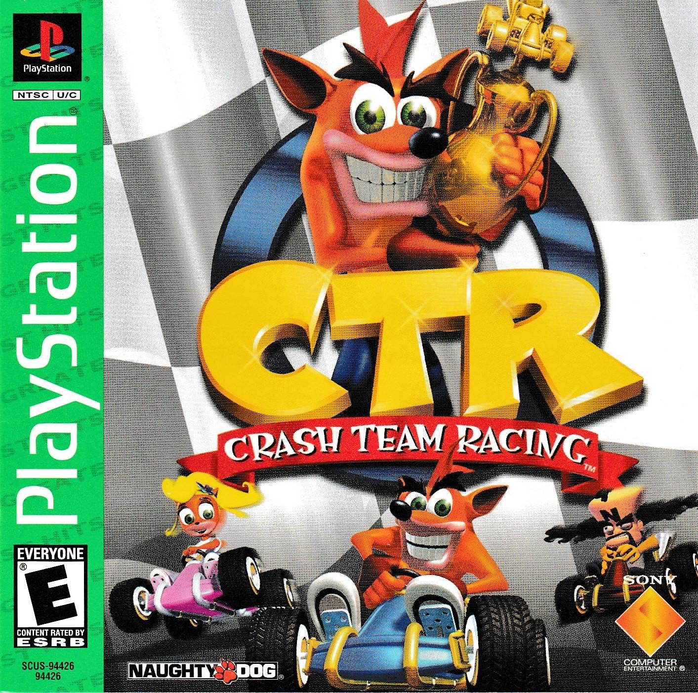CTR Crash Team Racing - Sony PlayStation 1 (PS1)
