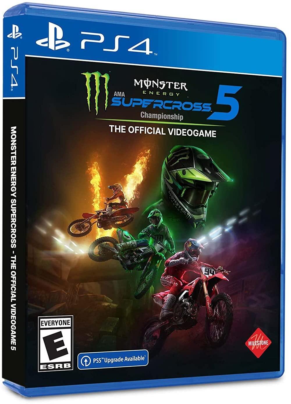 Monster Energy Supercross 5 - Sony PlayStation 4 (PS4)