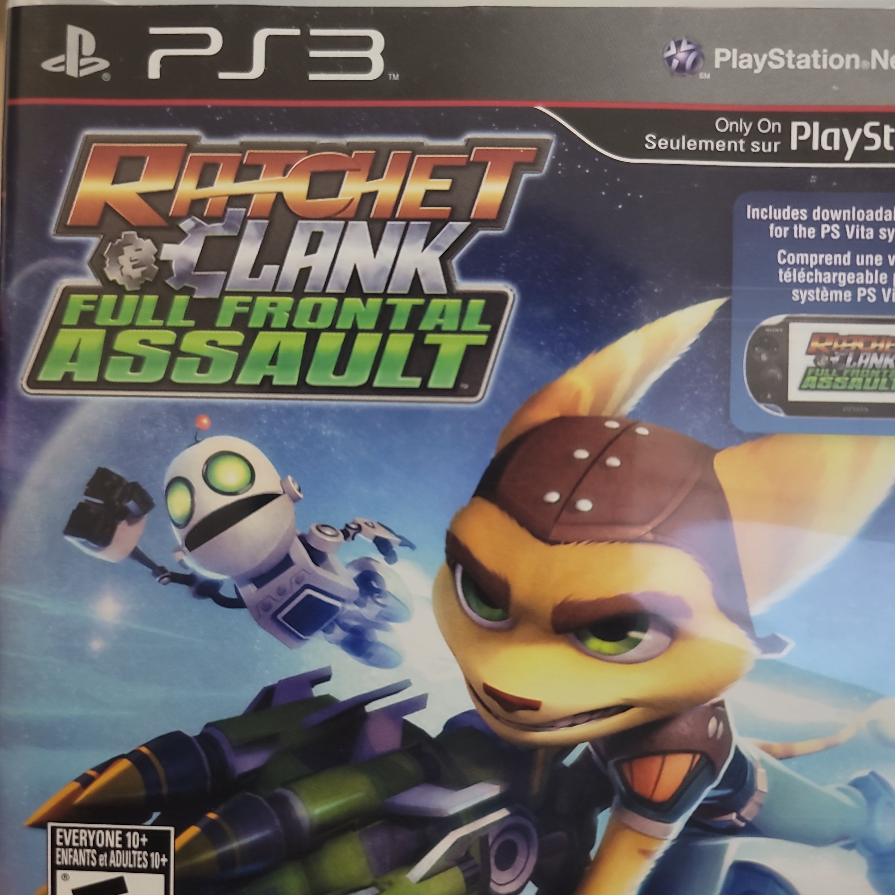Ratchet & Clank Full Frontal Assault - Sony PlayStation 3 (PS3)