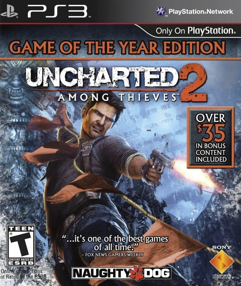 Uncharted 2 Among Thieves: Game of the Year- Sony PlayStation 3 (PS3)