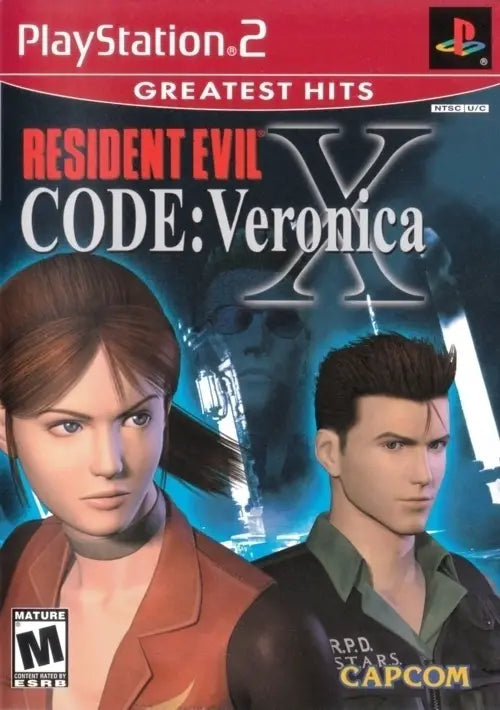 Resident Evil Code Veronica X - Sony PlayStation 2 (PS2)