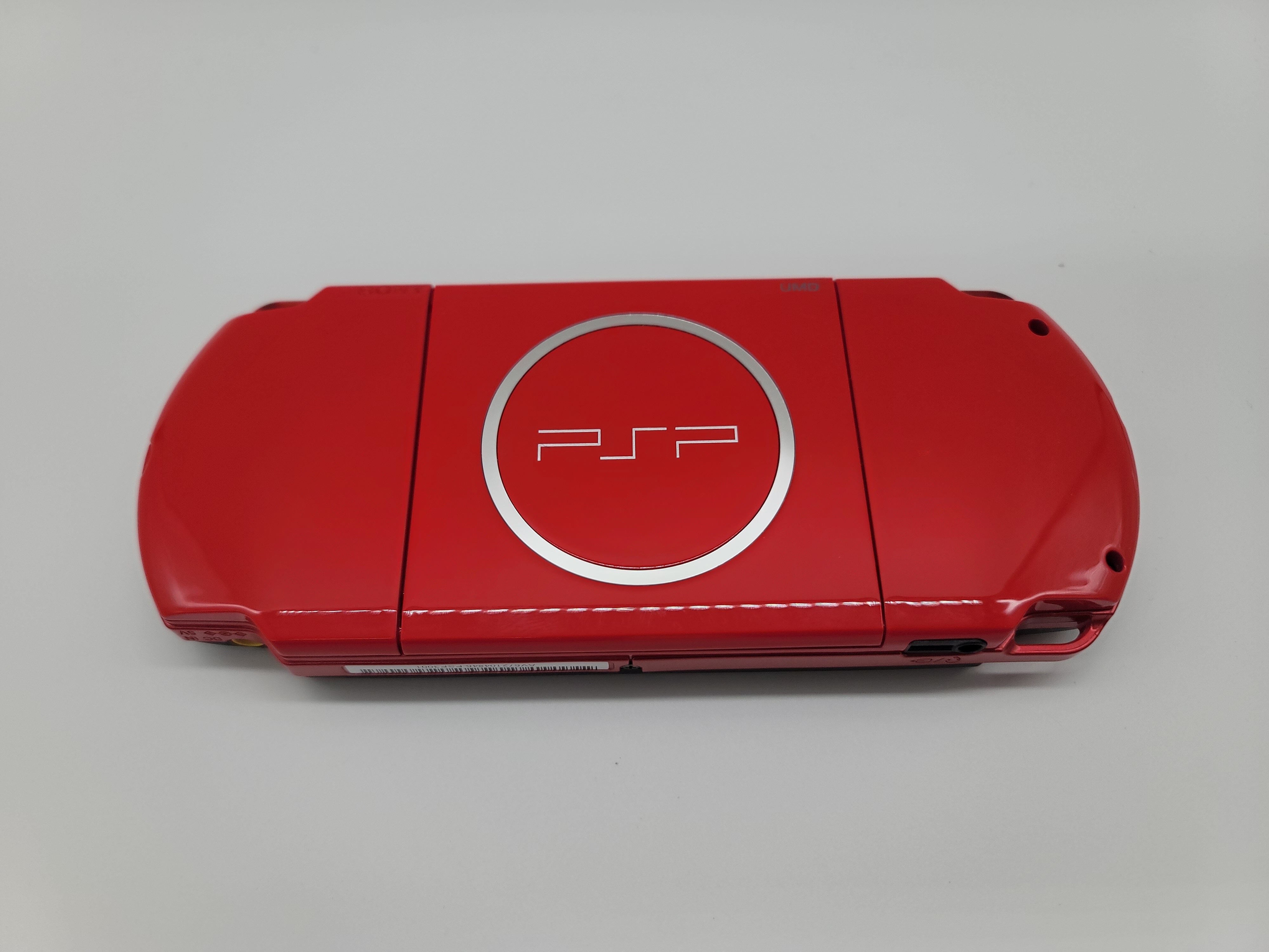 Sony PlayStation Portable PSP God of War Edition Black/Red Model 3000 With Game Handheld Console