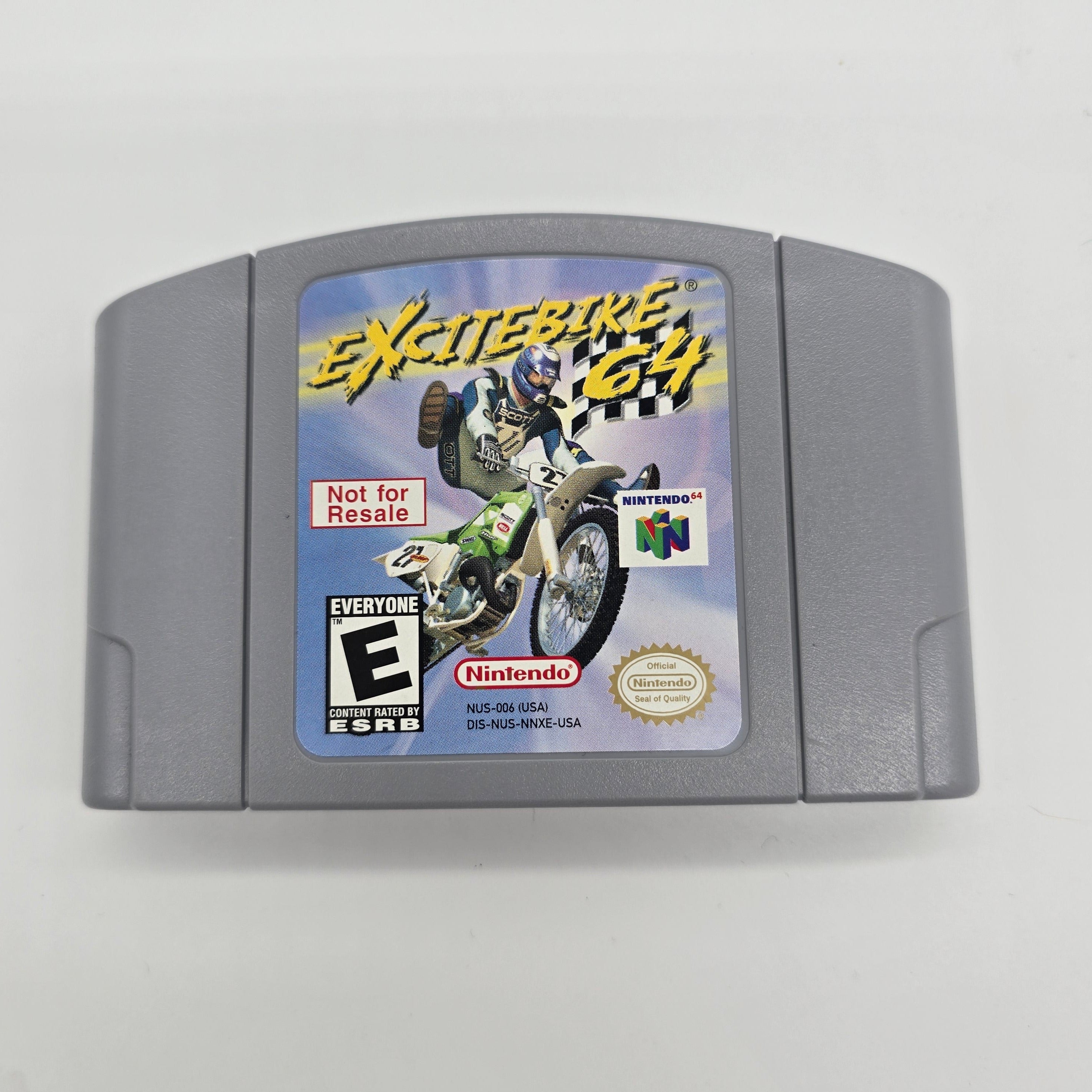 Excitebike 64 - Not For Resale - Nintendo 64