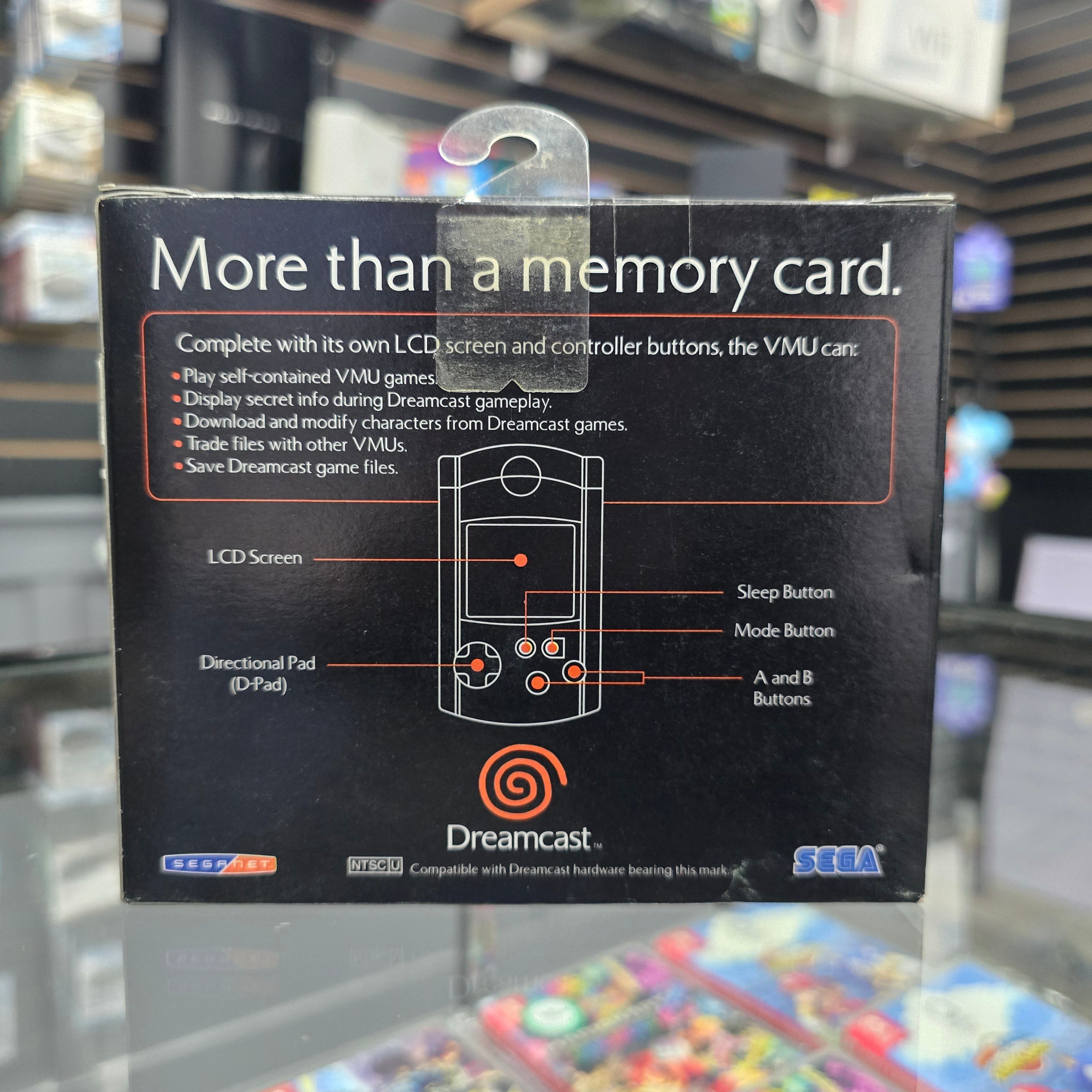Sega Dreamcast Green Visual Memory Unit VMU Memory Card