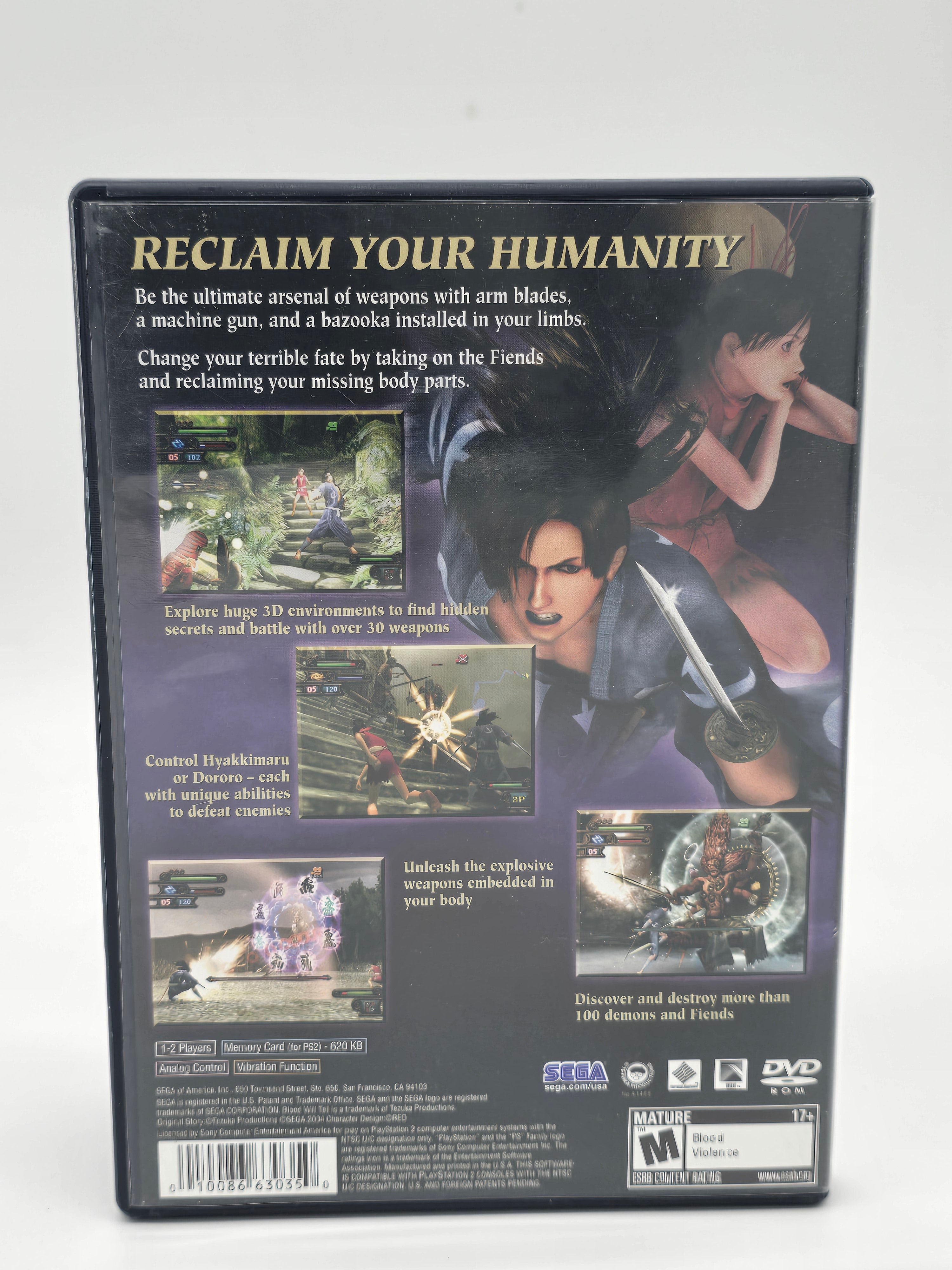 Blood Will Tell - Sony PlayStation 2 (PS2)