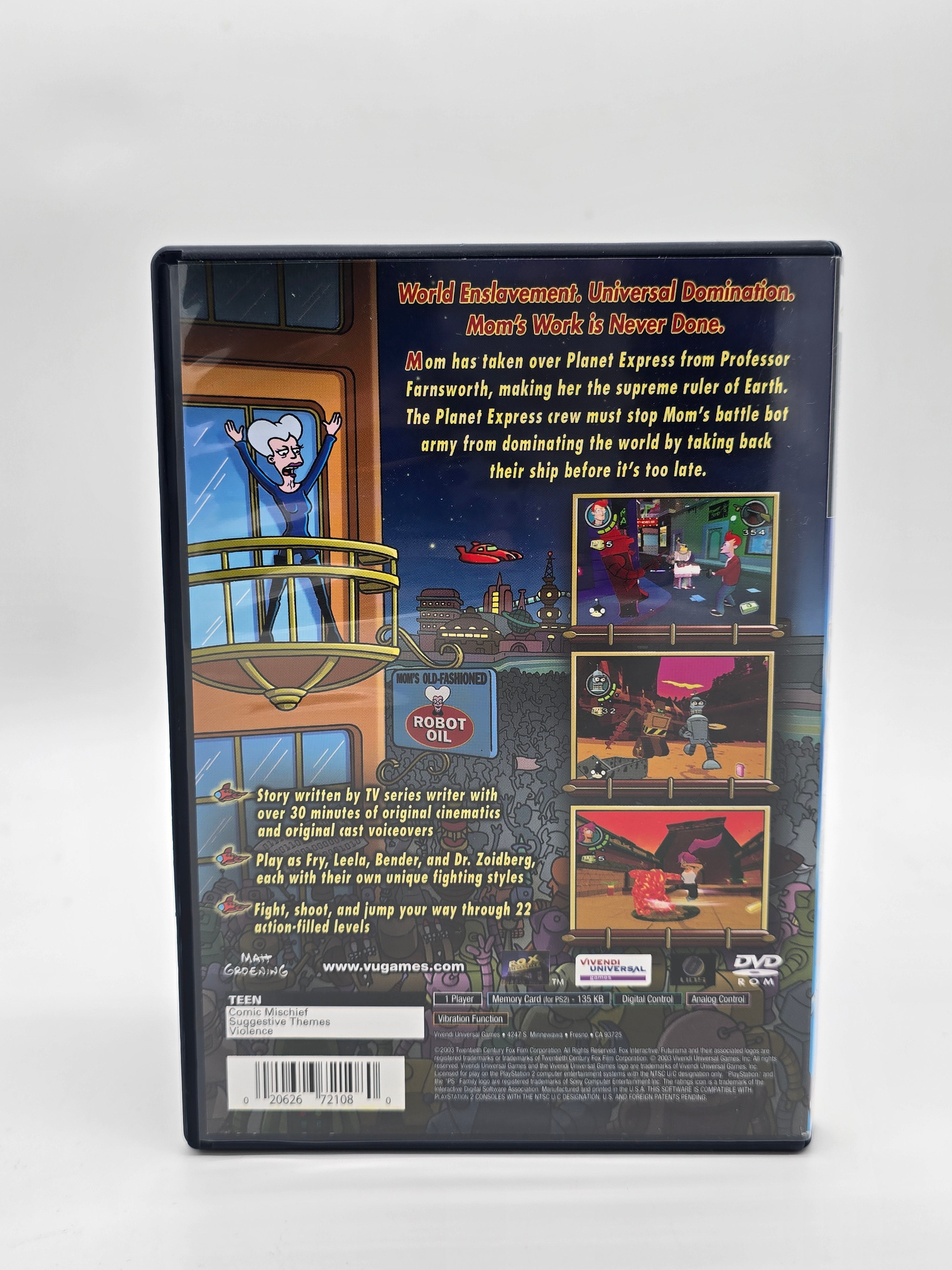 Futurama - Sony PlayStation 2 (PS2)