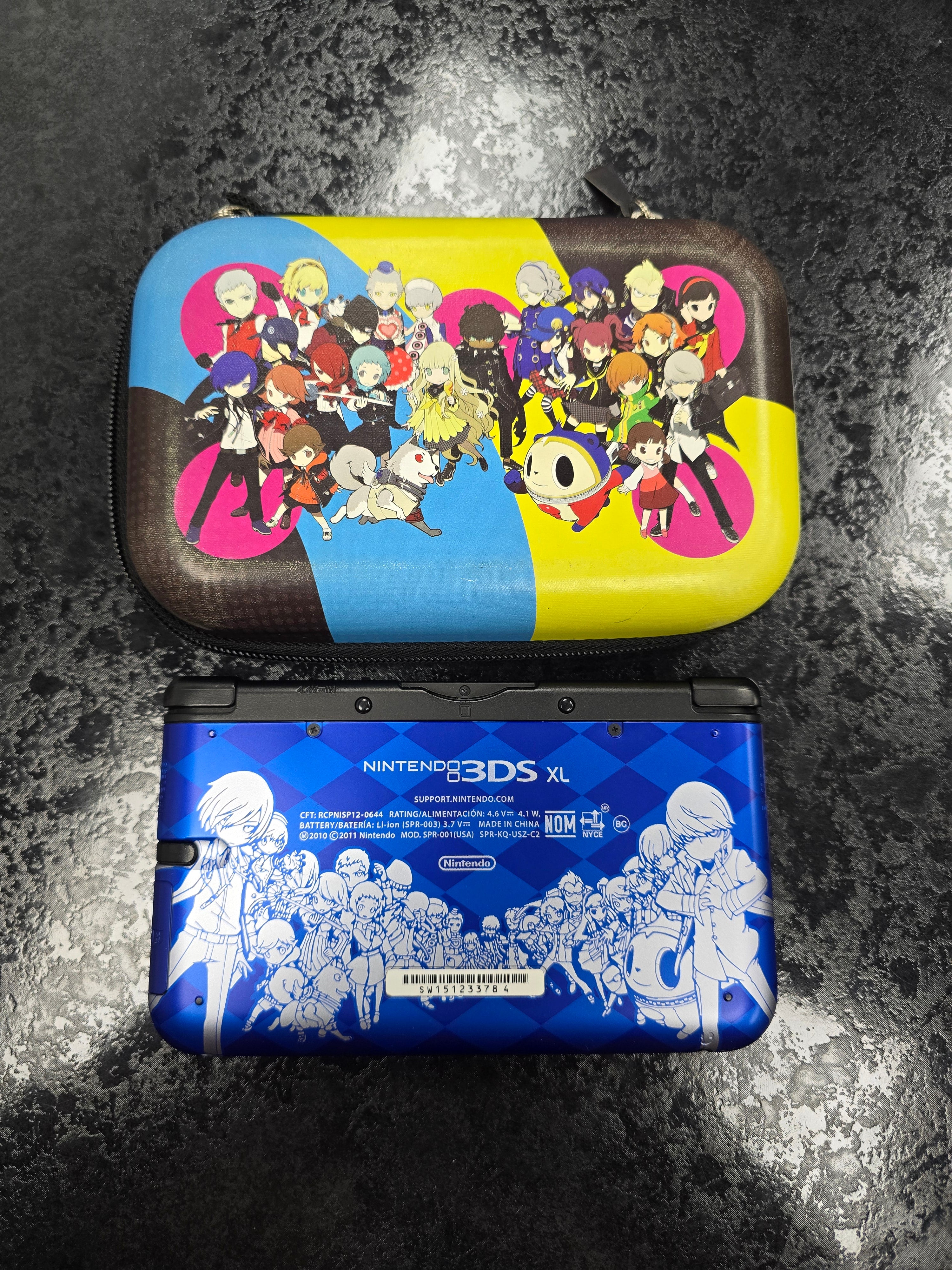 Nintendo 3DS XL Persona Q Edition US version with Matching Case
