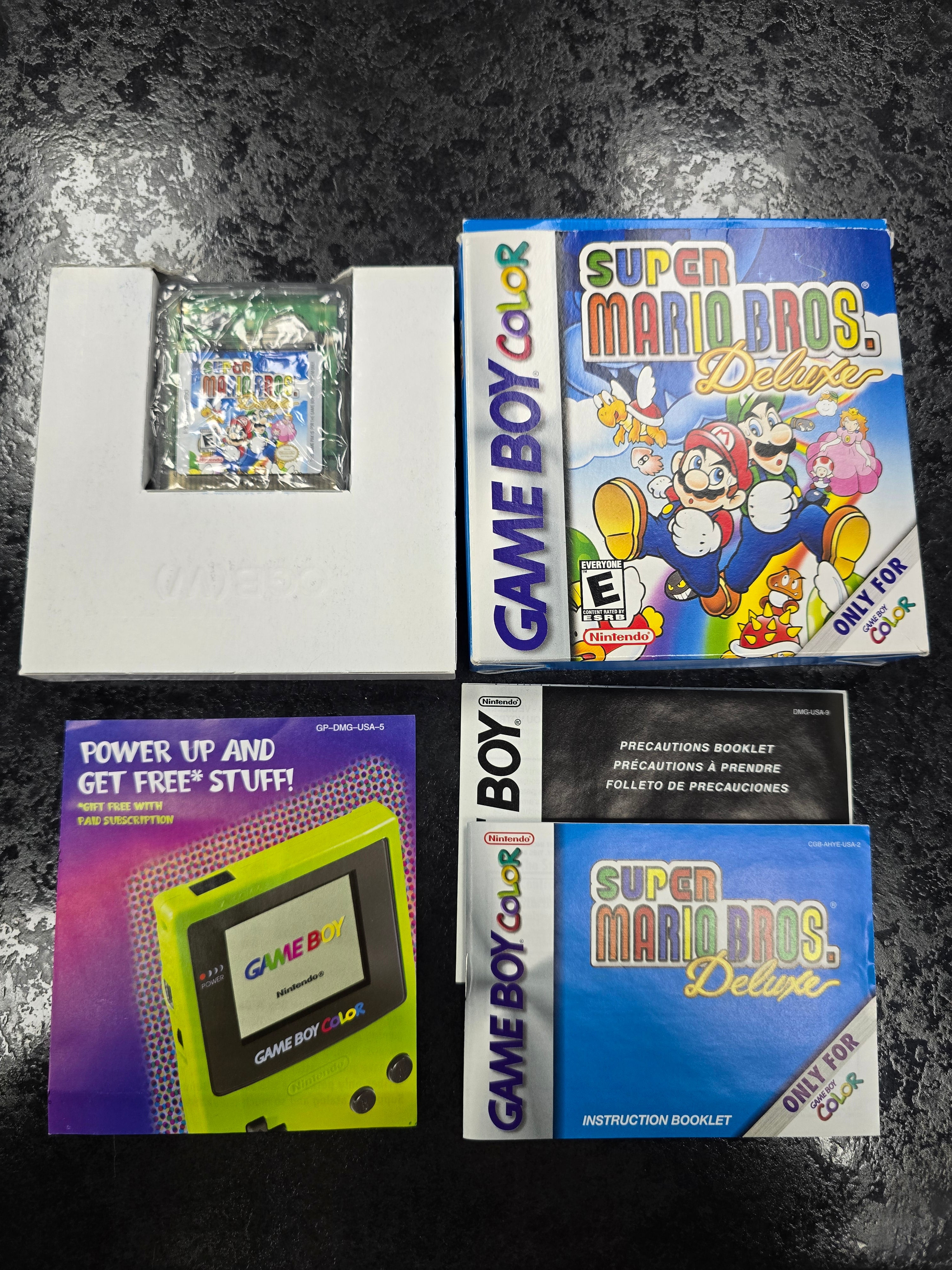Super Mario Bros Deluxe - Nintendo Game Boy Color