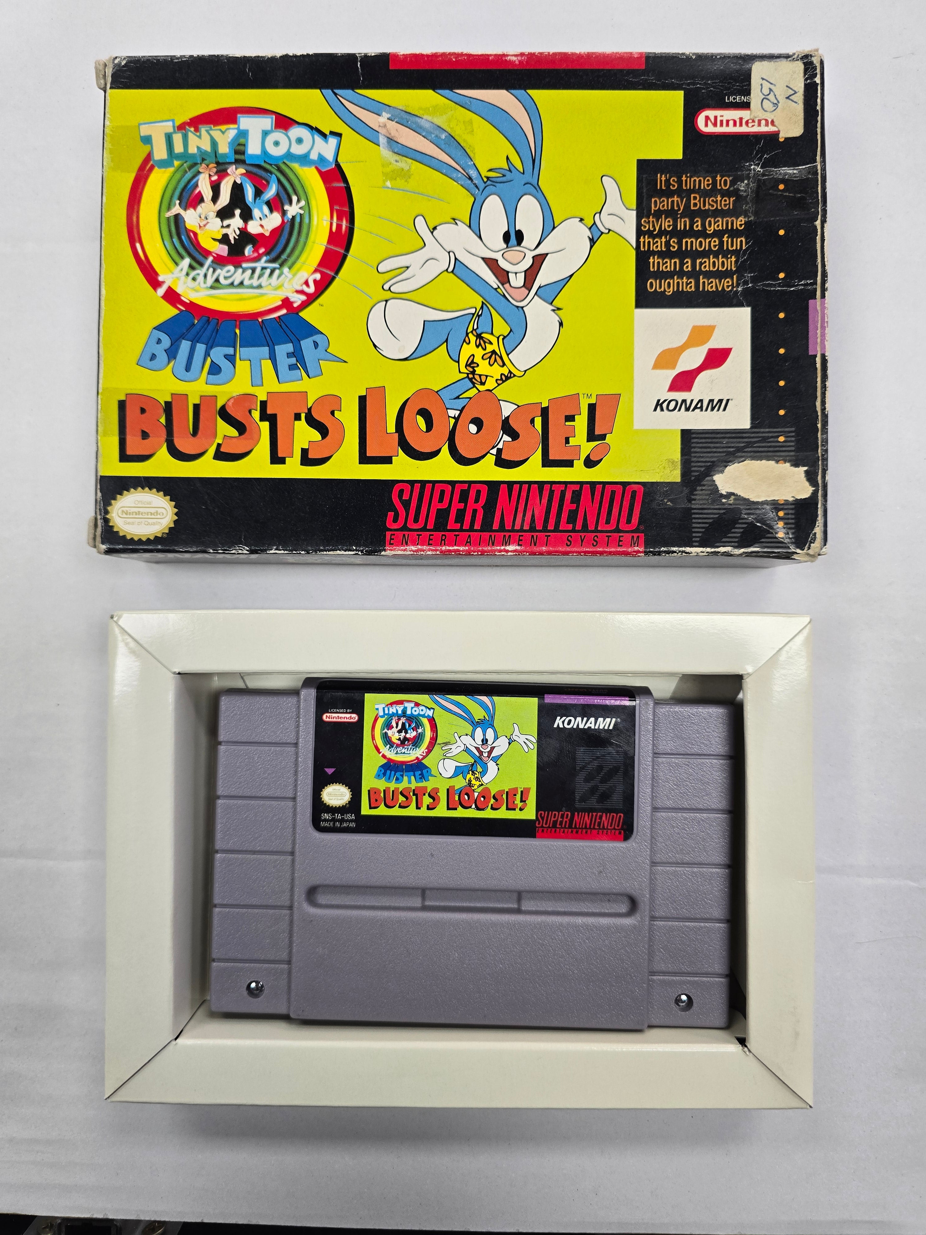 Tiny Toon Adventures Buster Busts Loose - Nintendo SNES