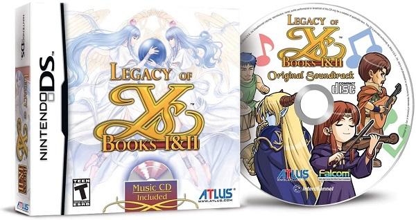 Legacy of Ys Books I & II - Nintendo DS
