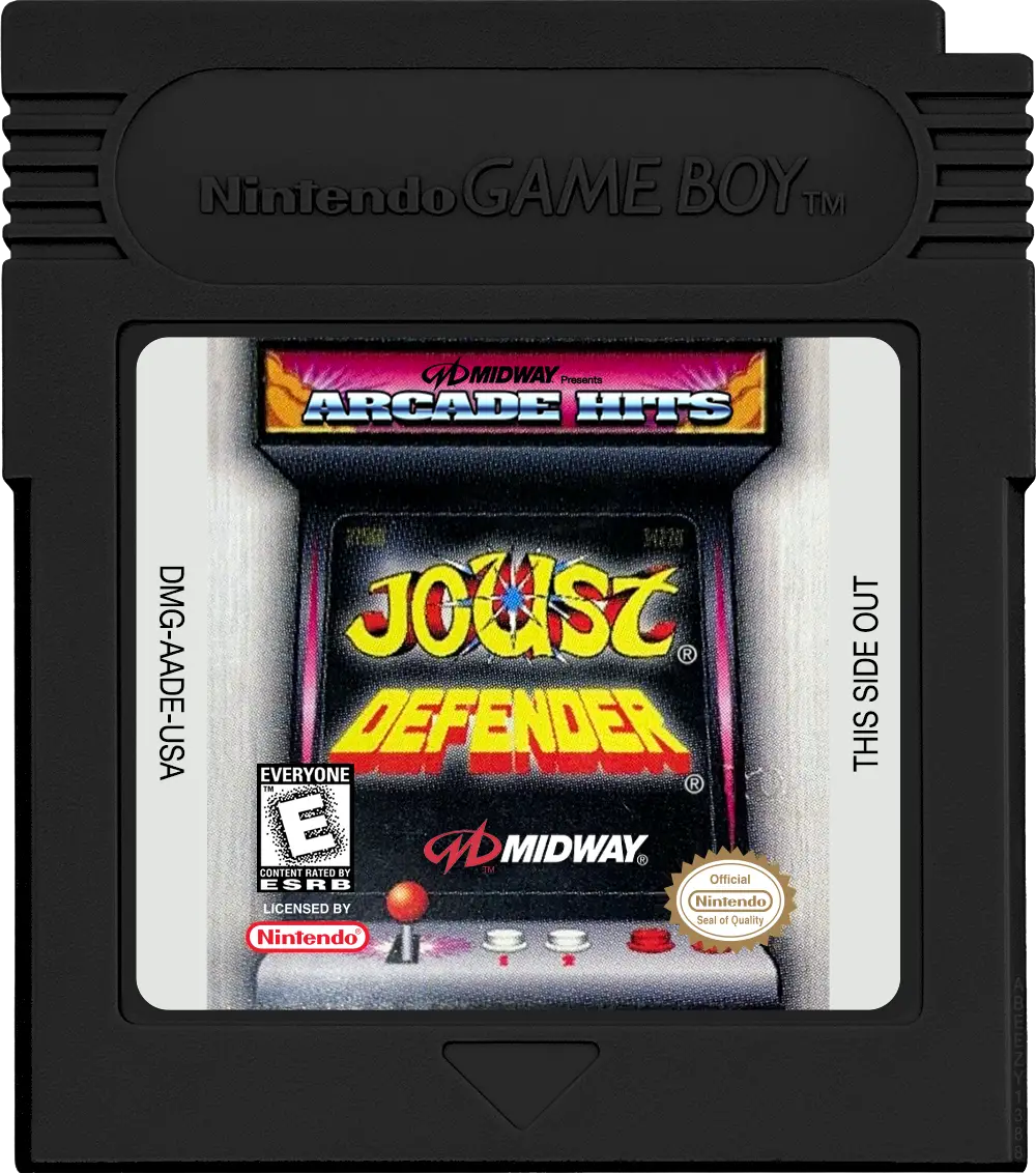Arcade Hits Joust and Defender - Nintendo Game Boy Color