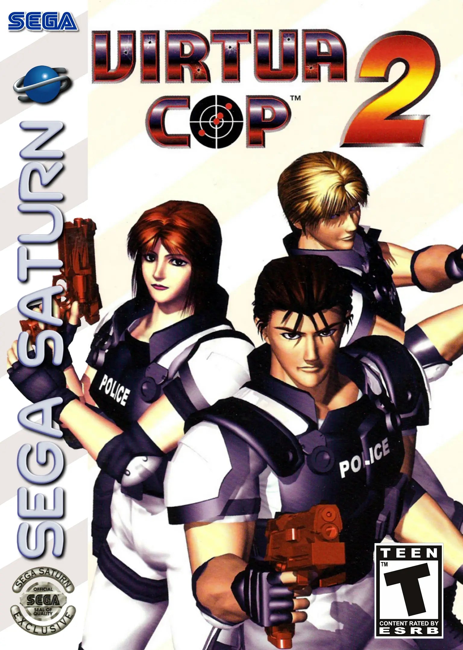 Virtua Cop 2 - Sega Saturn