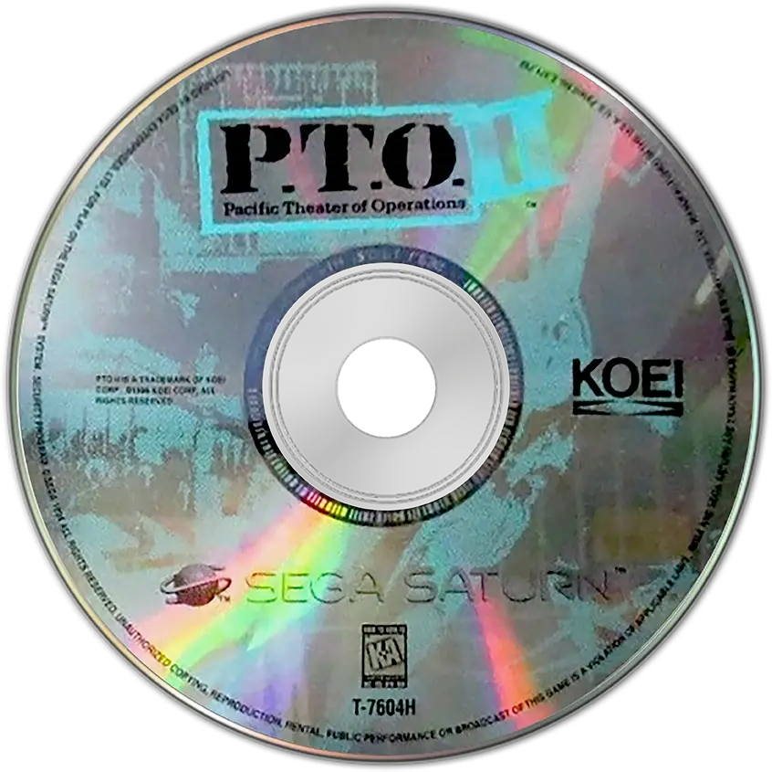 P.T.O. II - Sega Saturn