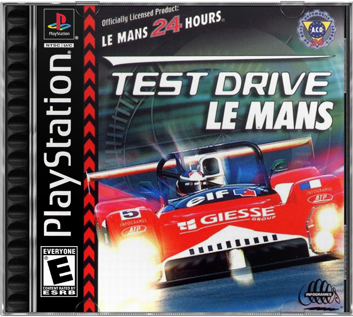 Test Drive Le Mans - Sony PlayStation 1 (PS1)