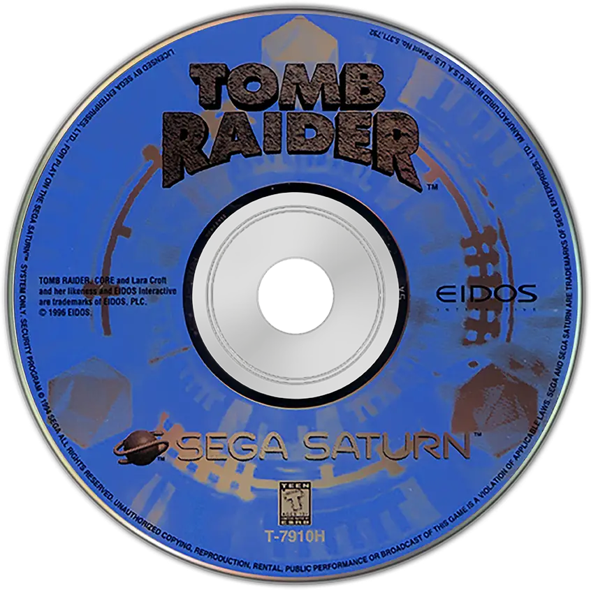 Tomb Raider - Sega Saturn
