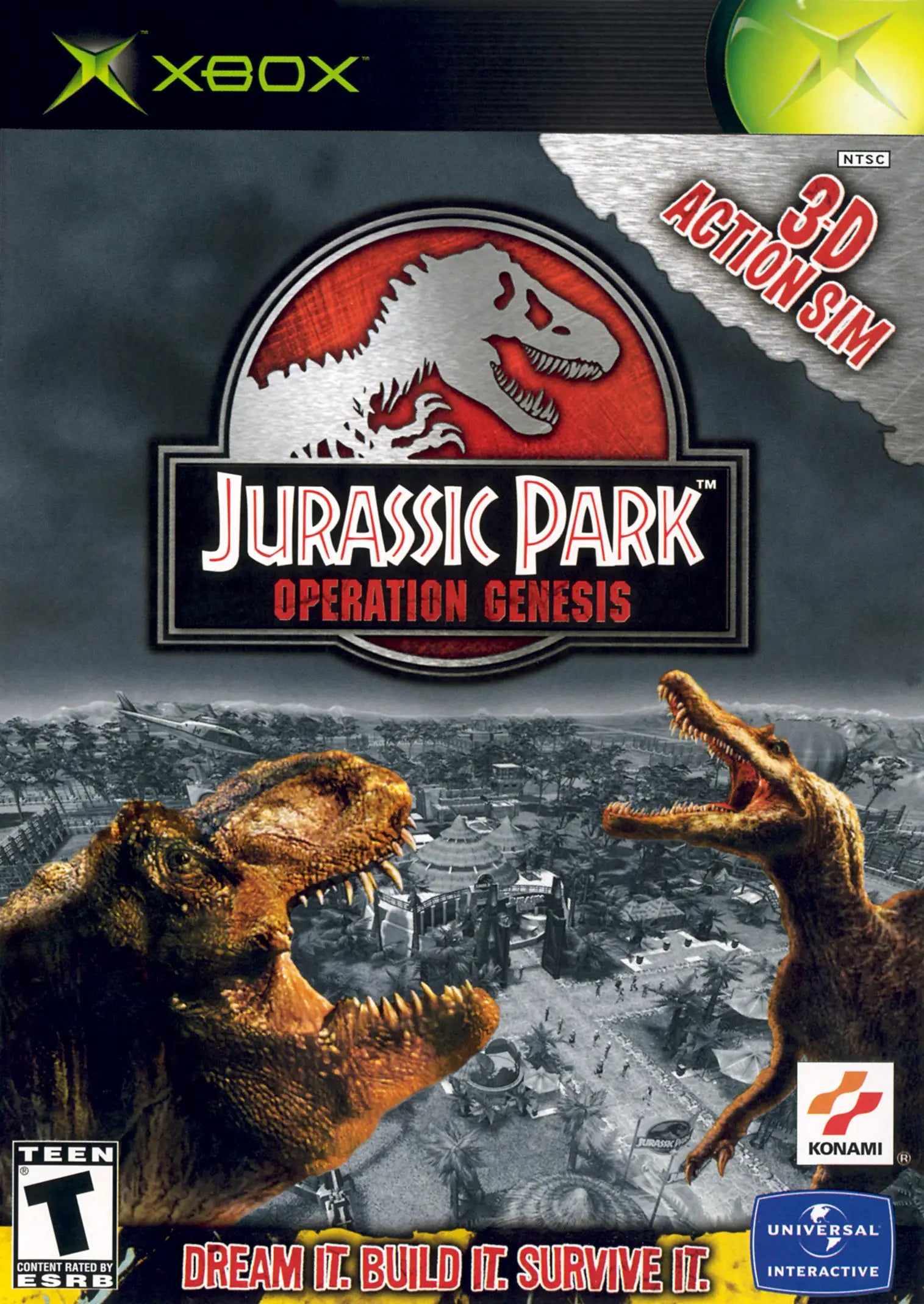 Jurassic Park Operation Genesis - Microsoft Xbox