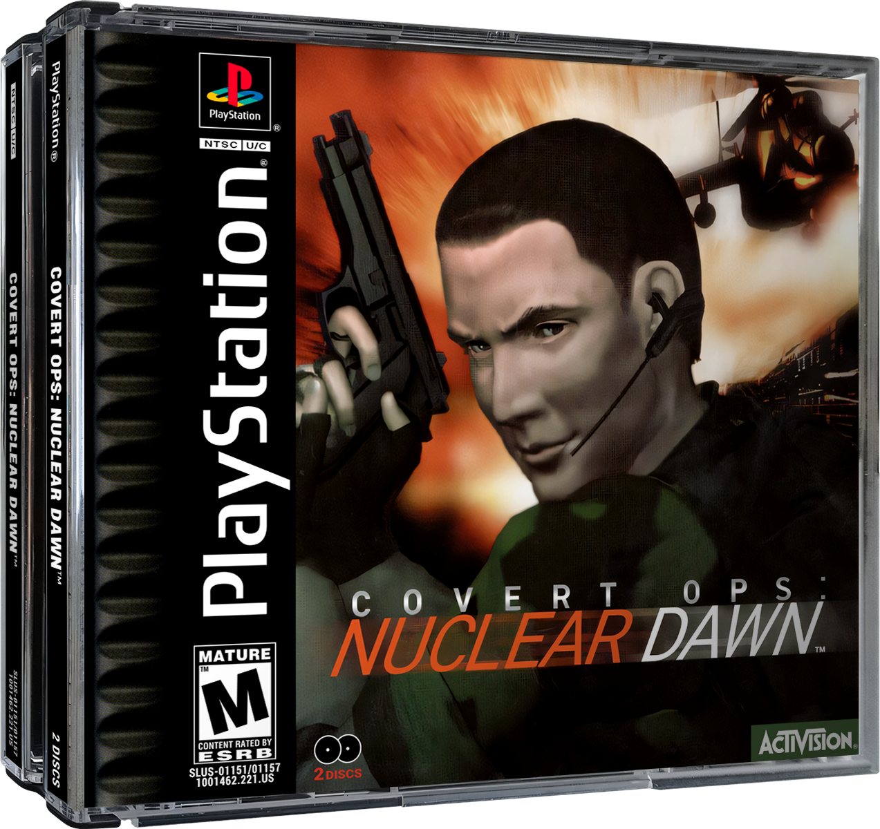 Covert Ops Nuclear Dawn - Sony PlayStation 1 (PS1)