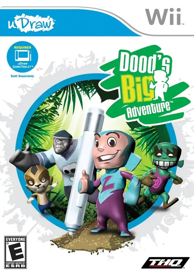 Udraw Dood's Big Adventure - Nintendo Wii