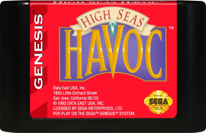 High Seas Havoc - Sega Genesis