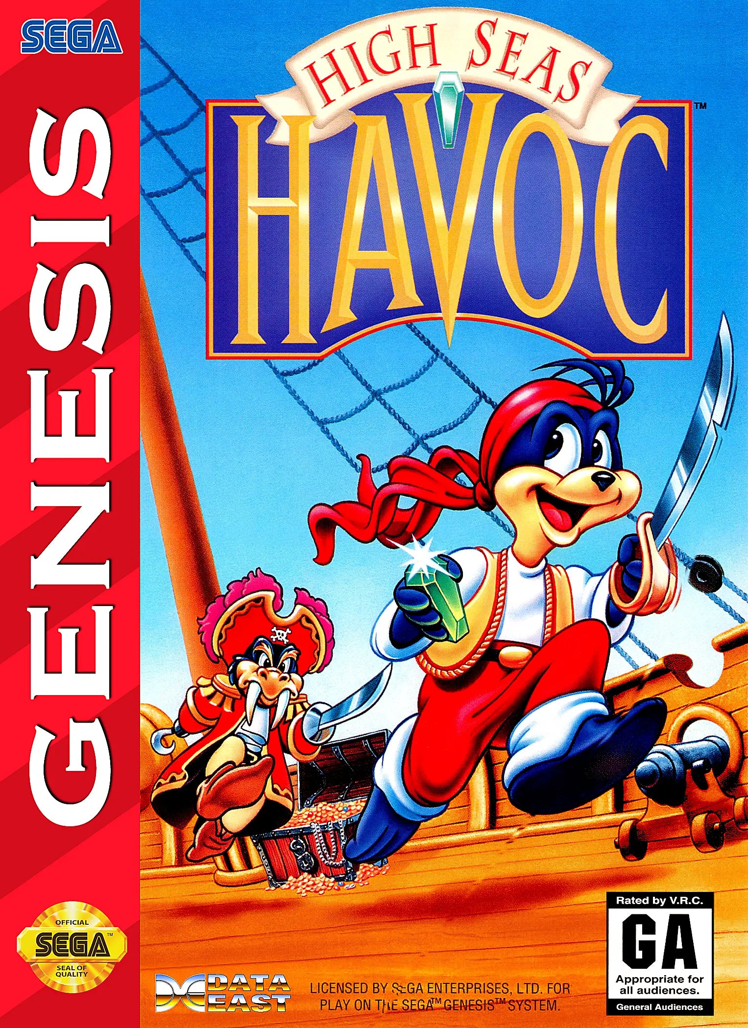 High Seas Havoc - Sega Genesis