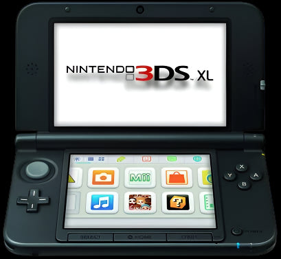 Nintendo 3DS XL Black Handheld Console