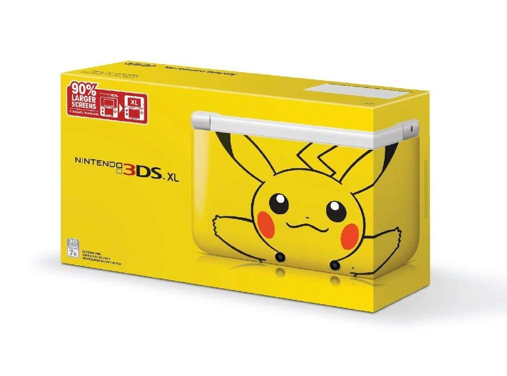 Nintendo 3DS XL Pokémon Pikachu Limited Edition Handheld Console