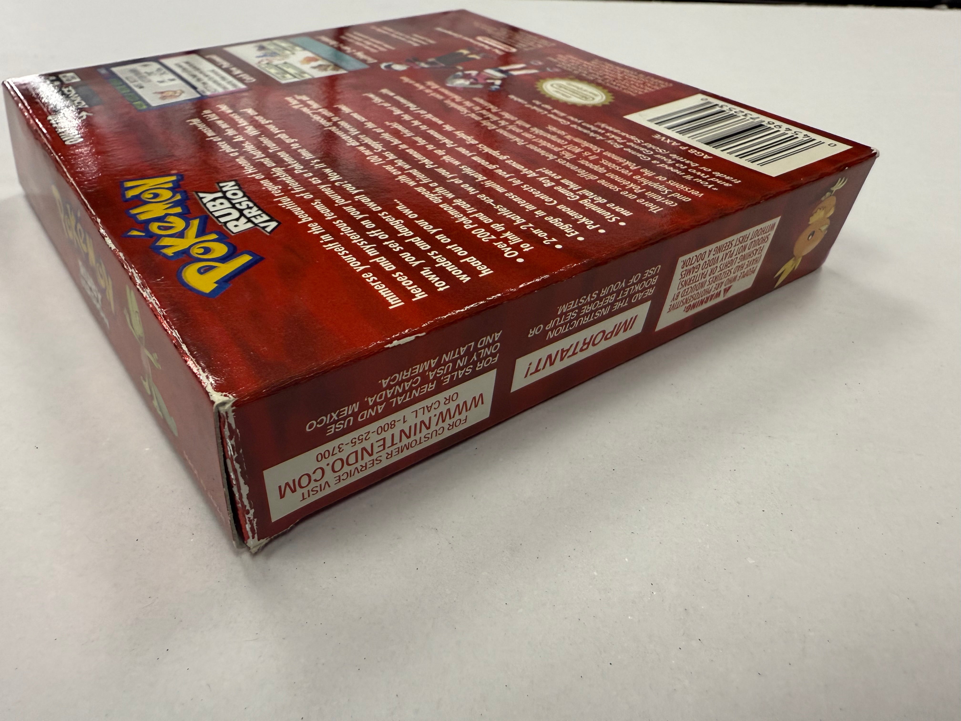 Pokemon Ruby - Nintendo Game Boy Advance