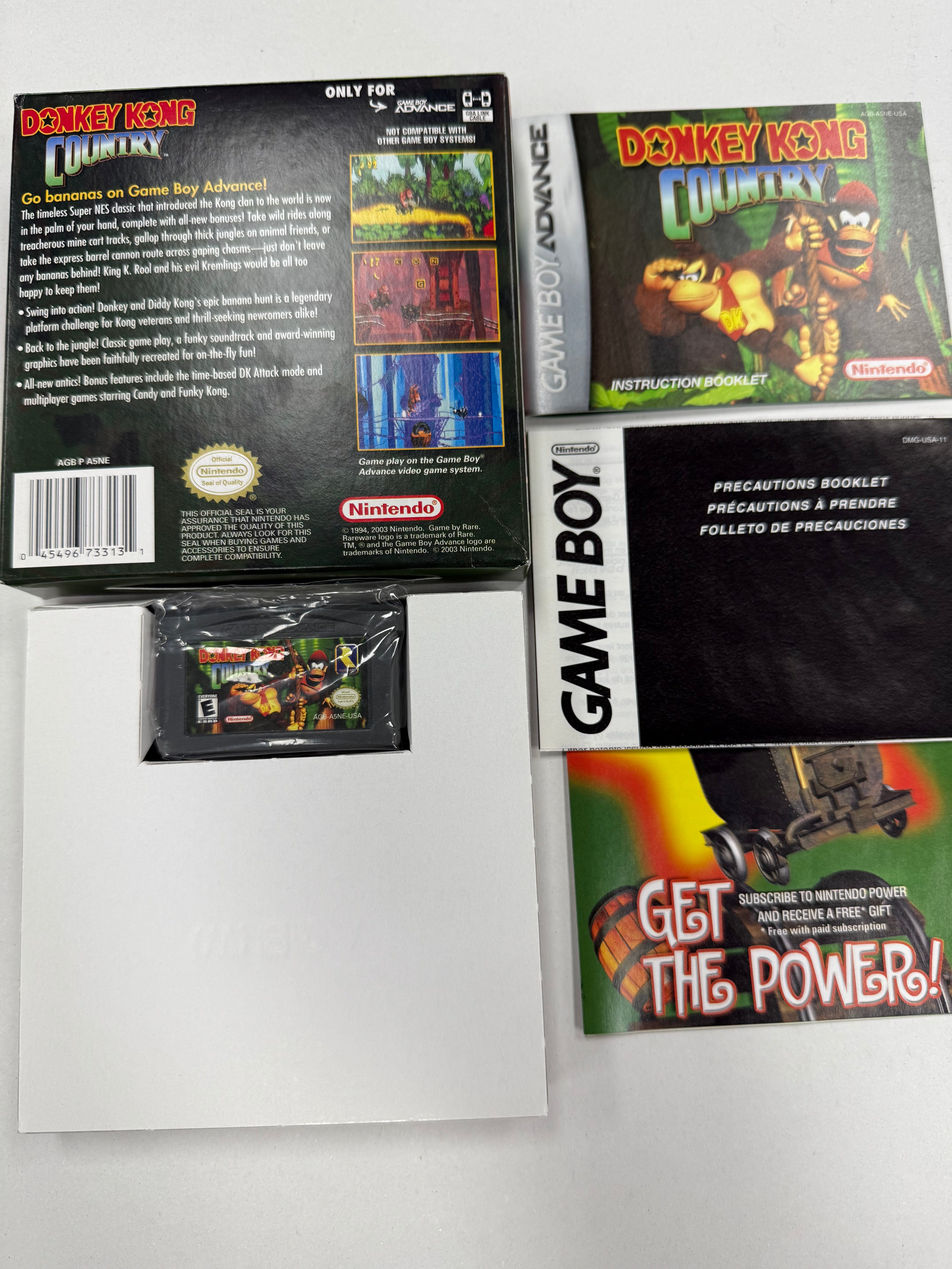 Donkey Kong Country - Nintendo Game Boy Advance
