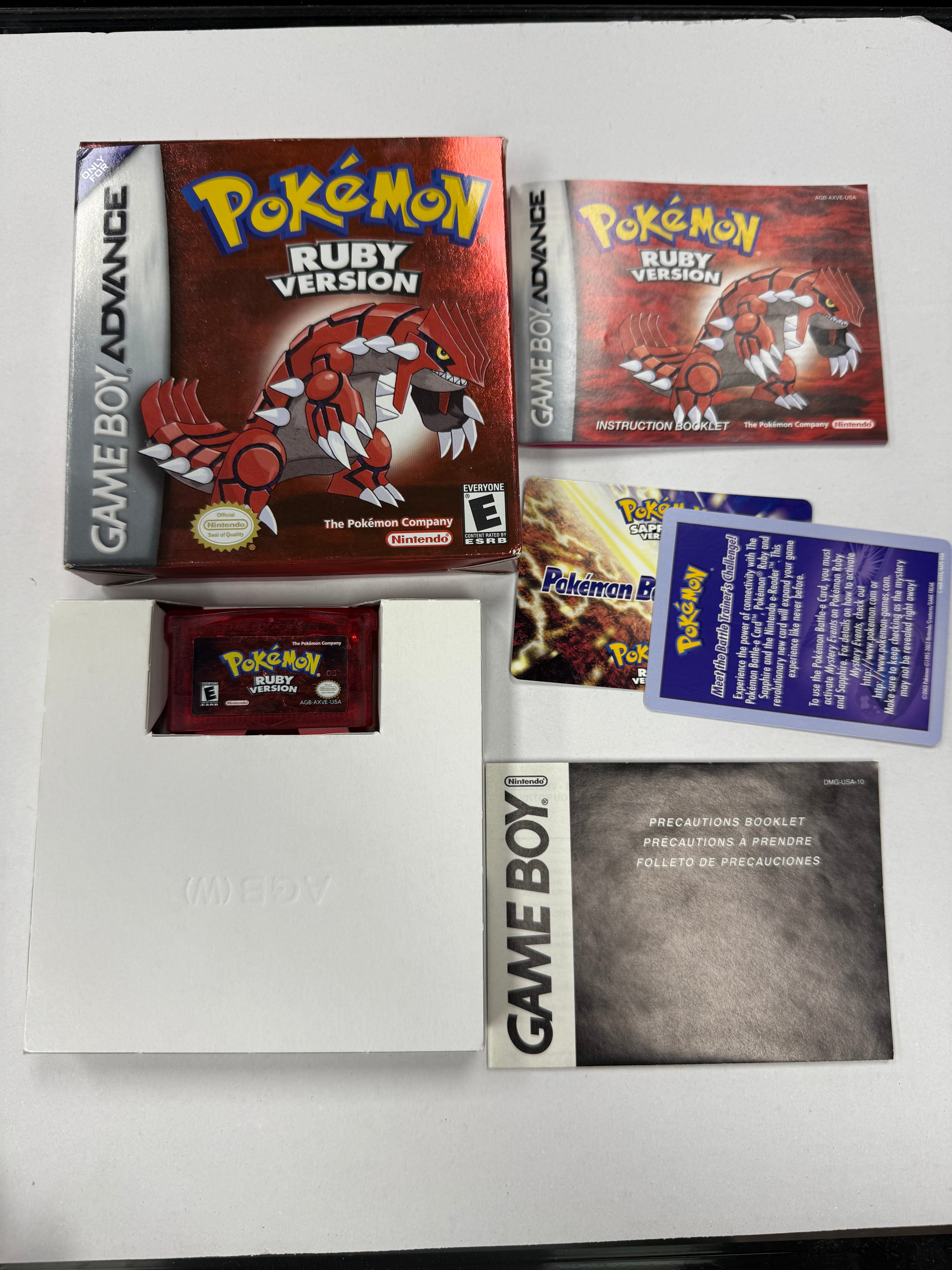 Pokemon Ruby - Nintendo Game Boy Advance