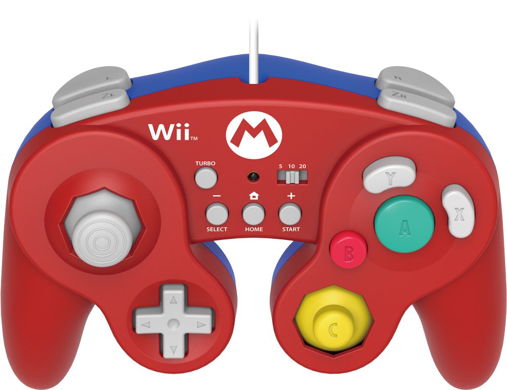 Nintendo Wii-U Mario Fight Pad - by Hori