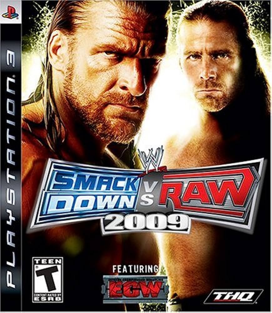 WWE Smackdown vs. Raw 2009 - Sony PlayStation 3 (PS3)