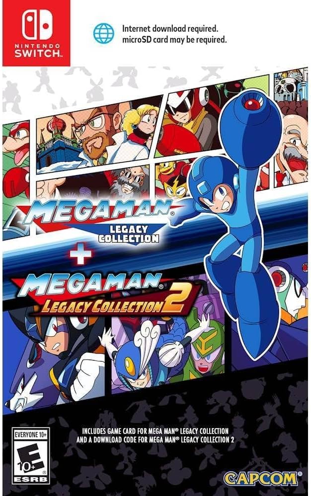 Mega Man Legacy Collection 1 + 2 - Nintendo Switch