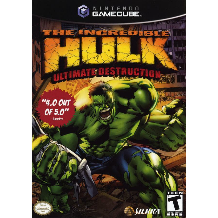 The Incredible Hulk Ultimate Destruction - Nintendo GameCube