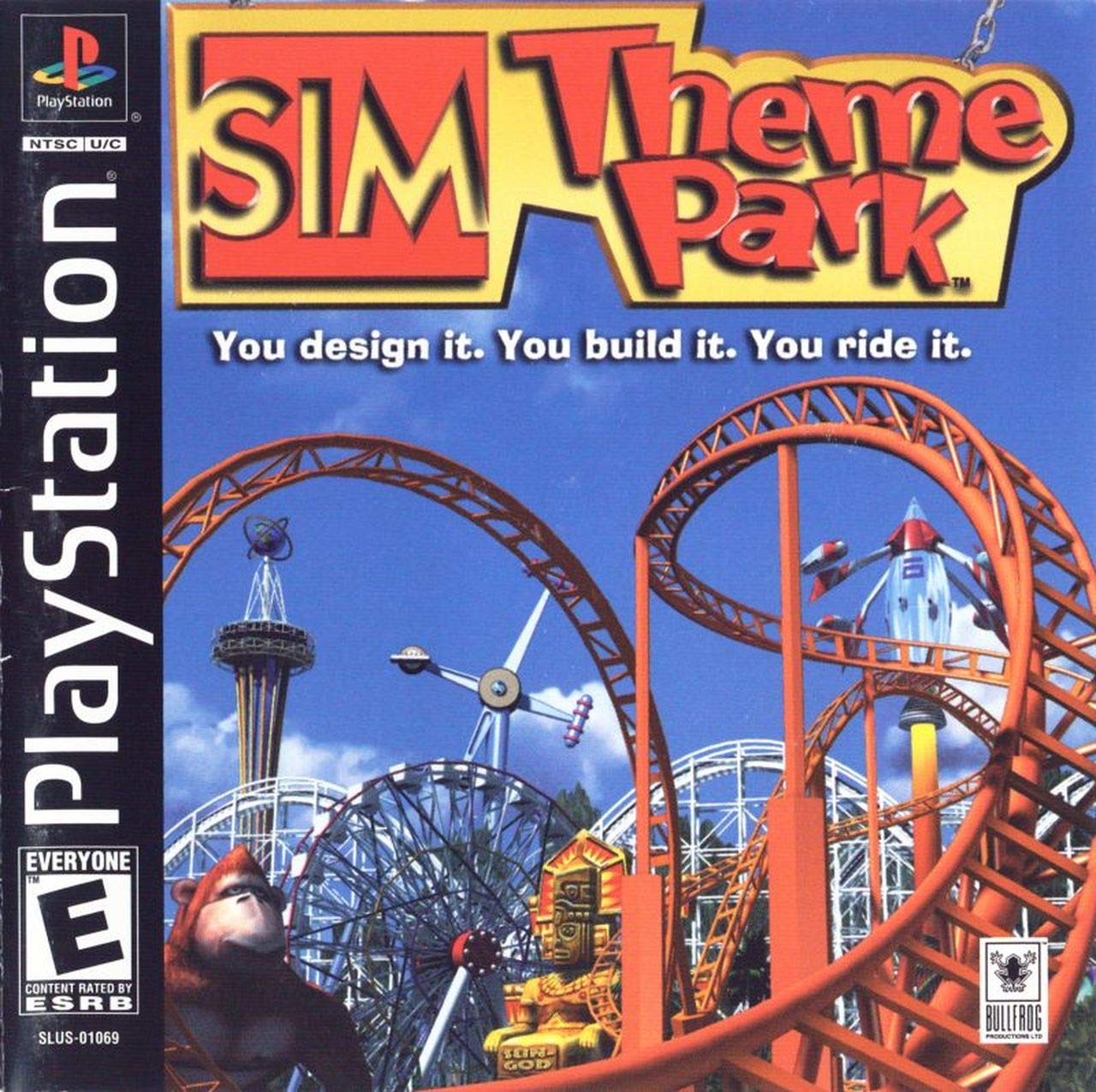 Sim Theme Park - Sony PlayStation 1 (PS1)