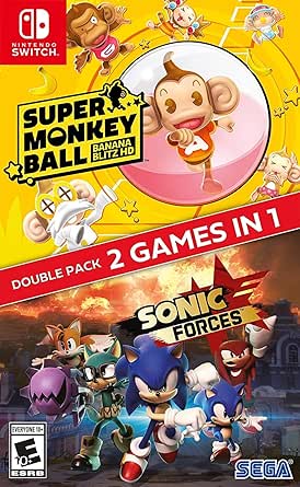 Sonic Forces + Super Monkey Ball Banana Blitz - Nintendo Switch