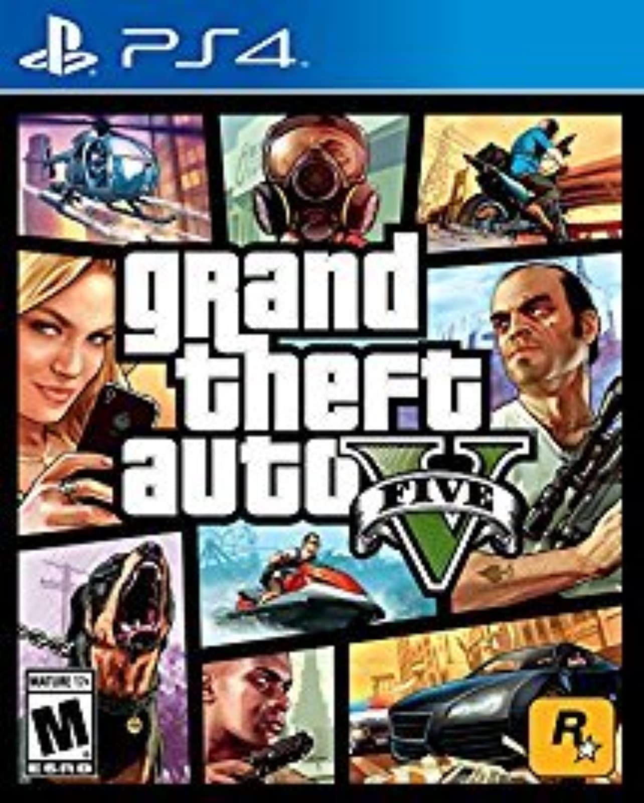 Grand Theft Auto V (GTA V) - Sony PlayStation 4 (PS4)