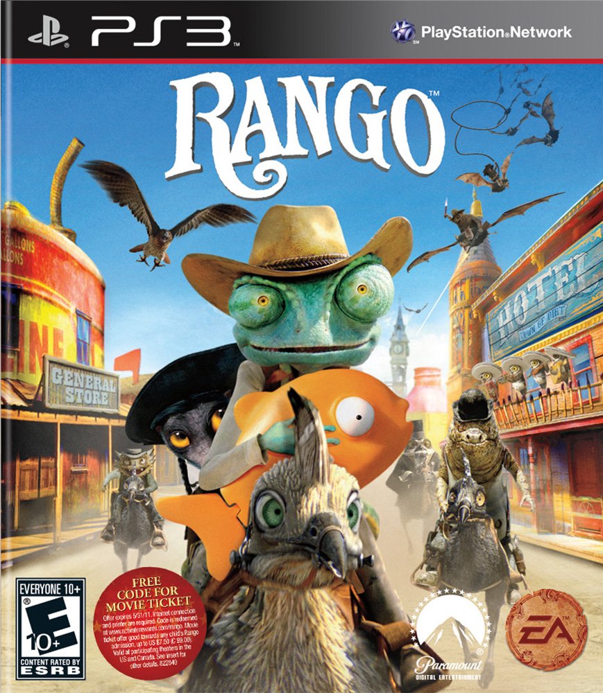 Rango The Video Game - Sony PlayStation 3 (PS3)