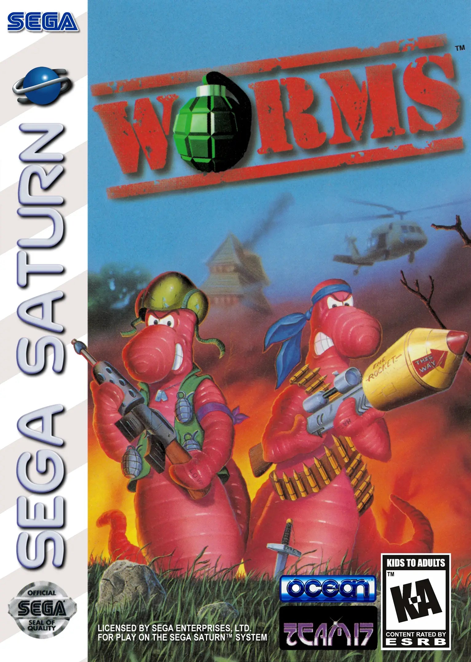 Worms - Sega Saturn