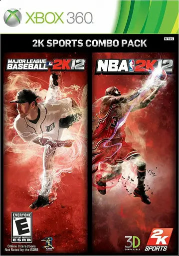 2K12 Sports Combo Pack MLB 2K12 NBA 2K12 - Microsoft Xbox 360