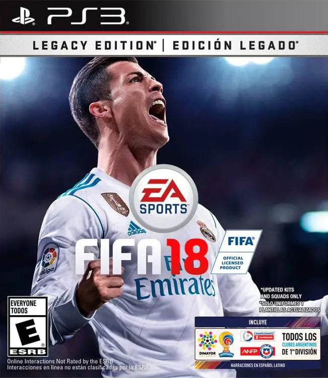 FIFA 18 - Sony PlayStation 3 (PS3)