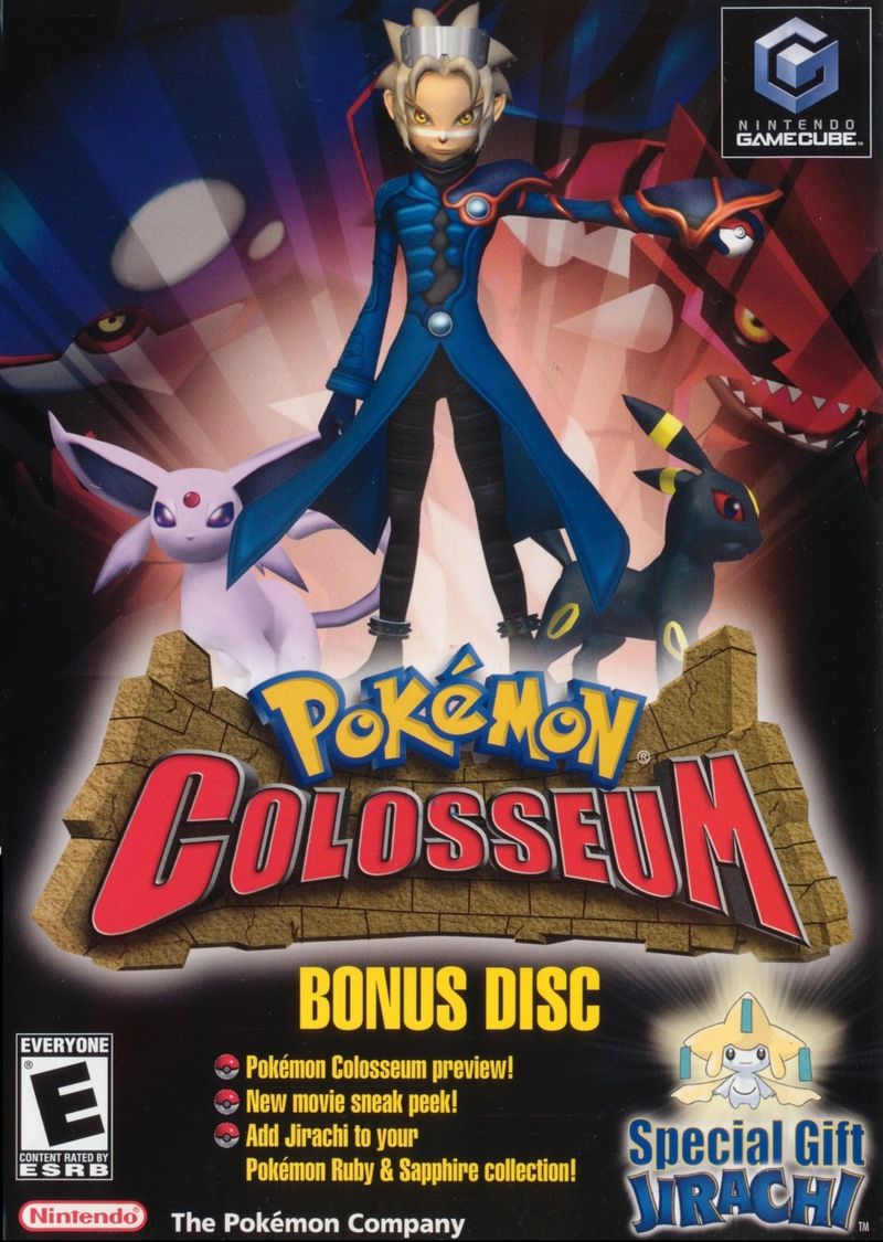 Pokemon Colosseum - BONUS DISC - Nintendo GameCube
