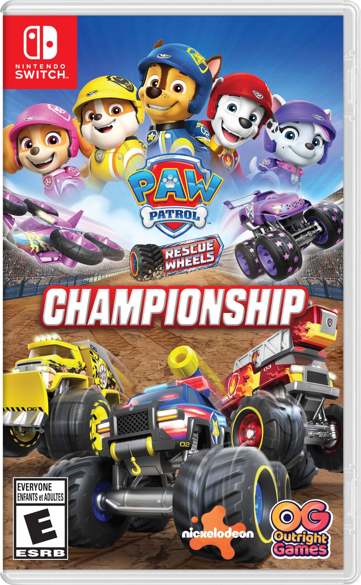 Paw Patrol Rescue Wheels: Championship - Nintendo Switch