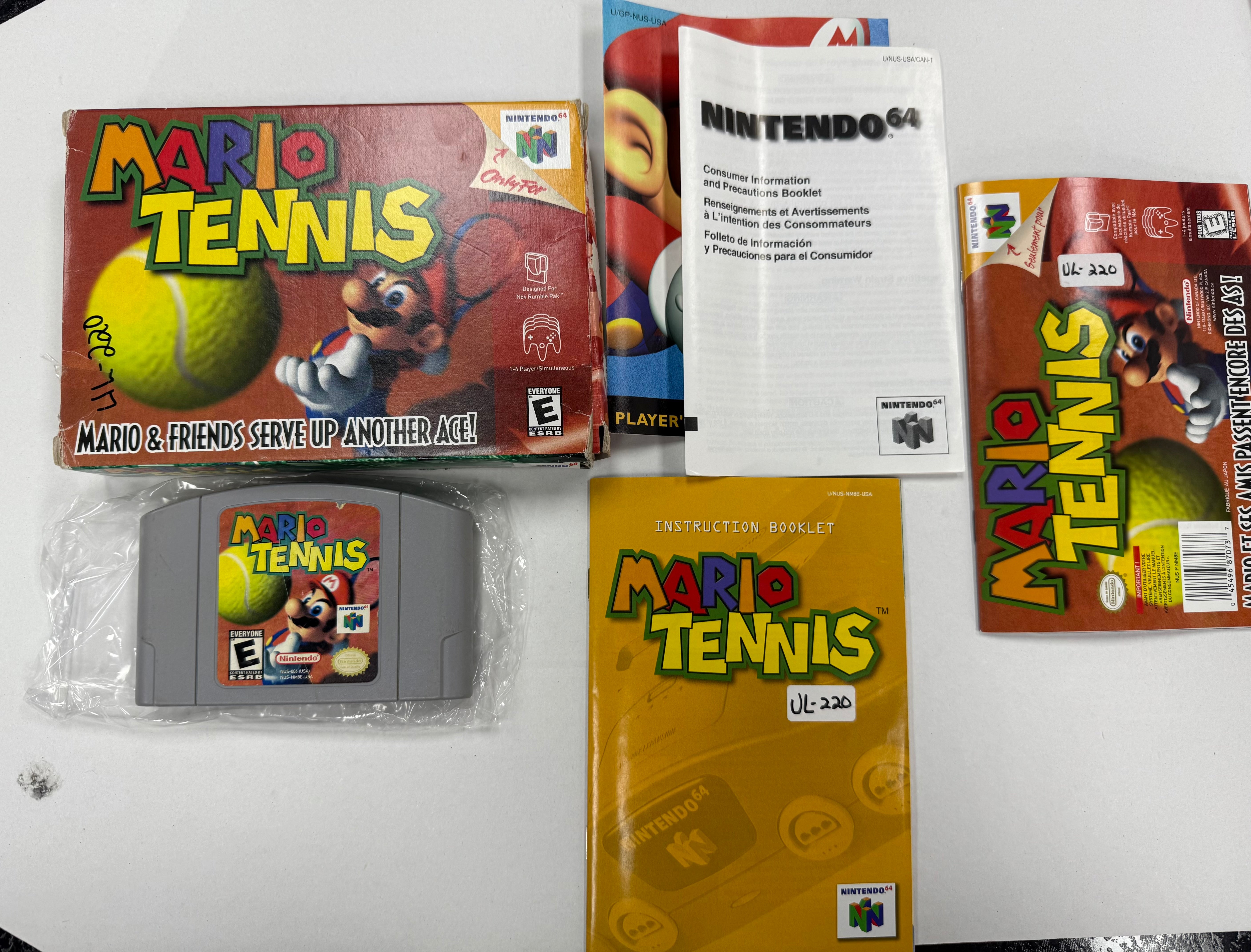 Mario Tennis - Nintendo N64